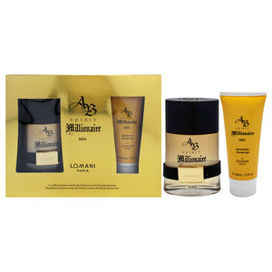AB Spirit Millionaire by Lomani Men 2 Pc Gift Set